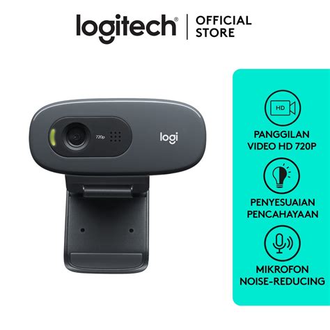 Jual Logitech C270 Webcam HD 720p untuk Windows, Mac OS & Chrome OS ...