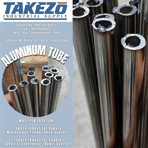 ALUMINUM TUBE, Commercial & Industrial, Construction & Building Materials on Carousell