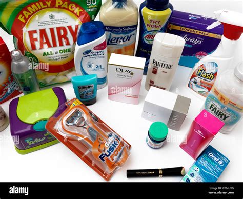 A Collection Of Procter And Gamble Products Stock Photo - Alamy