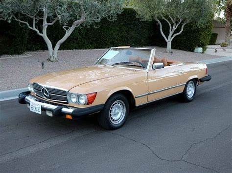 Light Brown 1977 Mercedes Benz 450SL | Dream cars, Classic cars, Mercedes