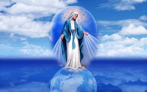 Virgin Mary Wallpapers - WallpaperSafari