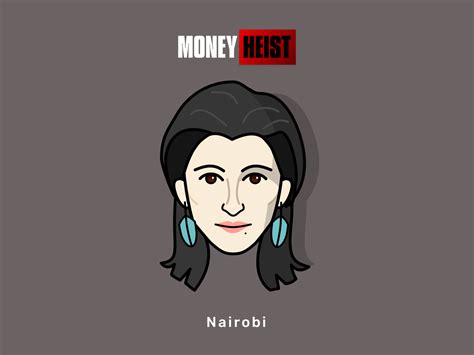 Money heist - Nairobi by Falak Gandhi on Dribbble