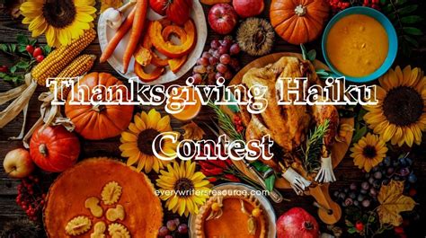 Thanksgiving Haiku Contest - EveryWriter