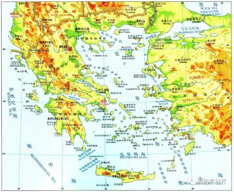 爱琴海岛屿地图——土耳其总统埃尔多安就爱琴海岛屿问题警告希腊，我替希腊想好了怎么回怼_腾讯新闻
