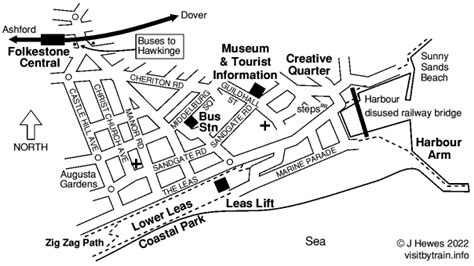 Folkestone Bus Route Map