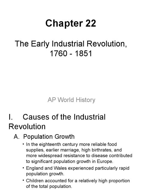 The Early Industrial Revolution 1760 - 1851 | PDF | Steam Engine | Laissez Faire