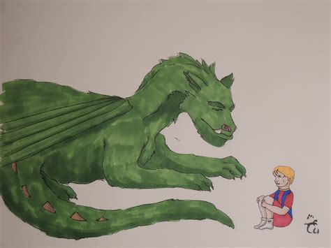 Meeting Elliott [Pete's dragon] by AloiInTheSky on DeviantArt