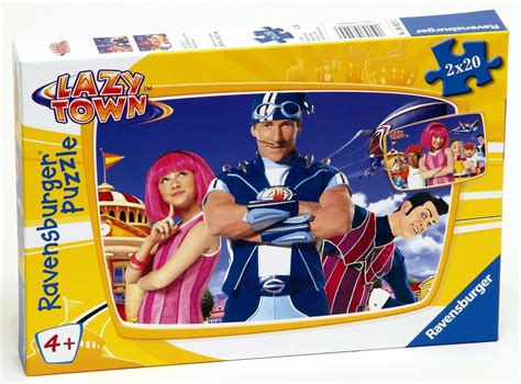 Ravensburger Puzzle 2 x 20 pieces Lazytown: Amazon.co.uk: Toys & Games