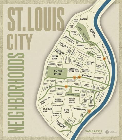 Central West End St Louis Map | IUCN Water