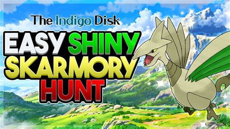 EASY Shiny Skarmory Guide In Pokémon Scarlet - The Indigo Disk DLC! - YouTube