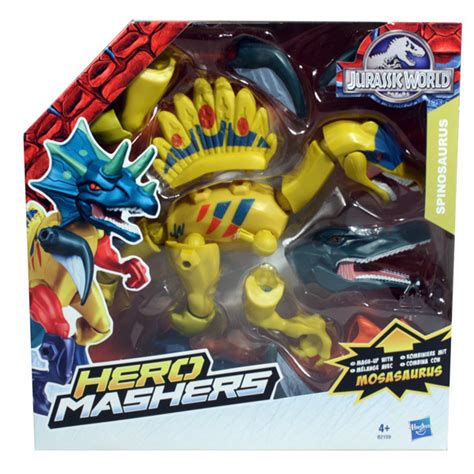 Buy Jurassic World - Hero Mashers Deluxe Figure - Spinosaurus at Mighty Ape Australia