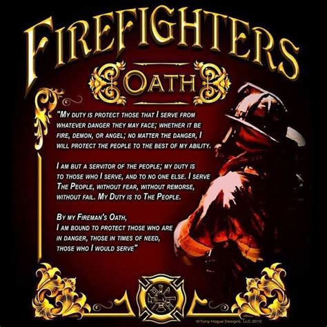 Fire Fighter's Oath | Firefighter, Firefighter quotes, Firefighter love