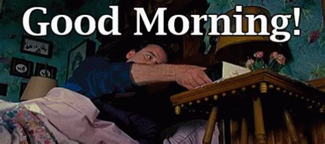 Good Morning GIF - Goodmorning Billmurray Alarm - Discover & Share GIFs