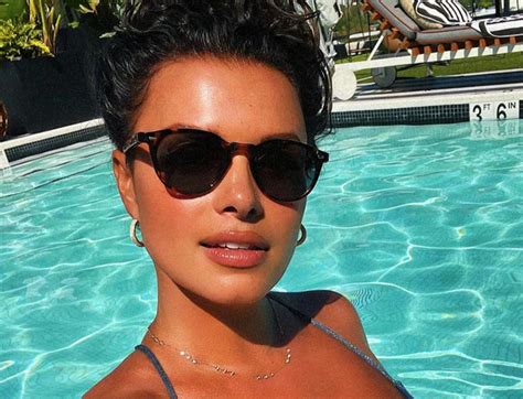 FS1's Joy Taylor Flaunts Her Oiled Up Body In a Tiny Bikini While In A ...