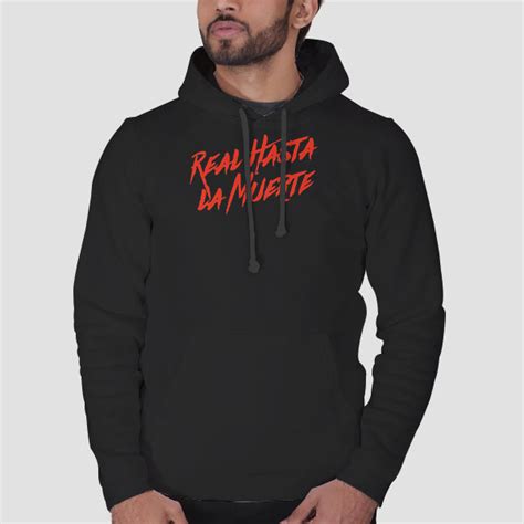 Anuel Aa Merch Real Hasta La Muerte Hoodie Cheap