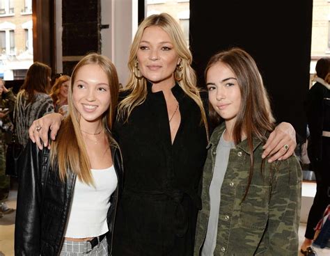 Kate Moss's Daughter Sits Front Row at London Fashion Week