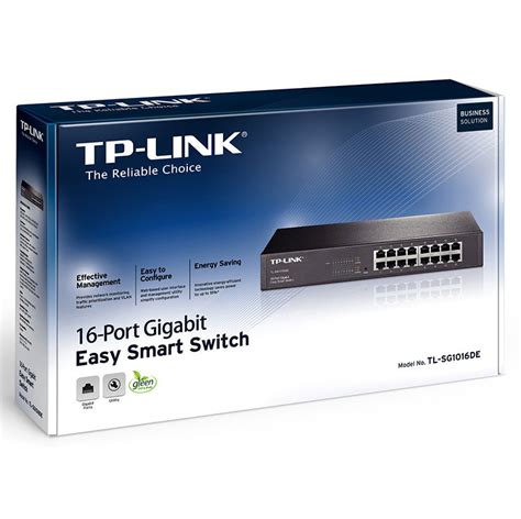 Malaysia TP-Link 16-Port Gigabit Easy Smart Switch 16 10/100/1000Mbps RJ45 ports