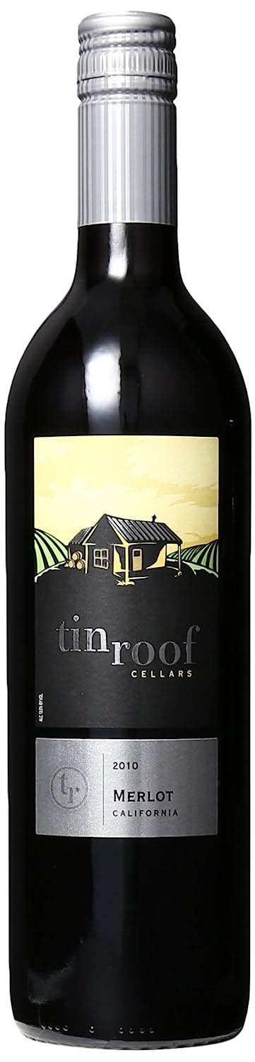 Tin Roof Cellars, Tin Roof Merlot, 750mL at Amazon's Wine Store