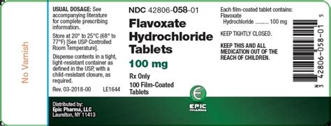 FLAVOXATE HYDROCHLORIDE tablet