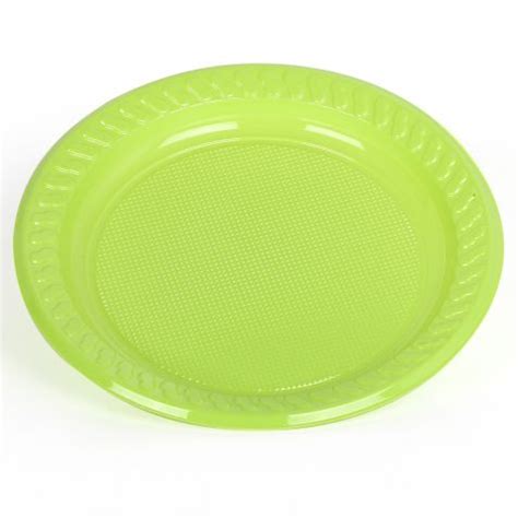 HOTPACK-COLOURED PLASTIC PLATES 7€ MULTICOLOR 25PCS