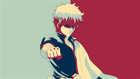 Download Gintoki Sakata Anime Gintama 4k Ultra HD Wallpaper