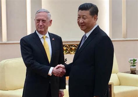 Mattis Hits South China Sea Military Buildup in Talks with Xi