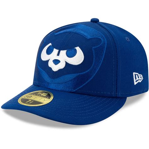 Men's Chicago Cubs New Era Royal Logo Elements Low Profile 59FIFTY ...