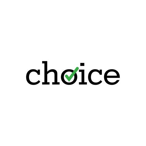 choice logo design, logotype and vector logo 26500426 Vector Art at ...