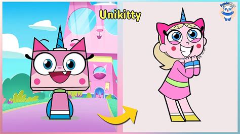 Unikitty Characters If They Were Humans 2022 - YouTube