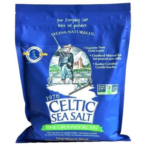 Celtic Sea Salt Fine Ground Vital Mineral Blend, 5 lbs in 2021 | Celtic ...