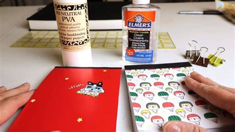 Simple bookbinding with PVA or Elmer's school glue