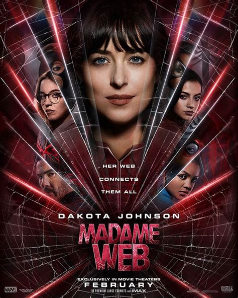 Madame Web Posters Offer New Look at Dakota Johnson's Cassandra Webb and Spider-Man Universe ...