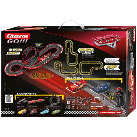 Carrera GO!!! Disney Pixar Cars Speed Challenge Race Track | Costco ...