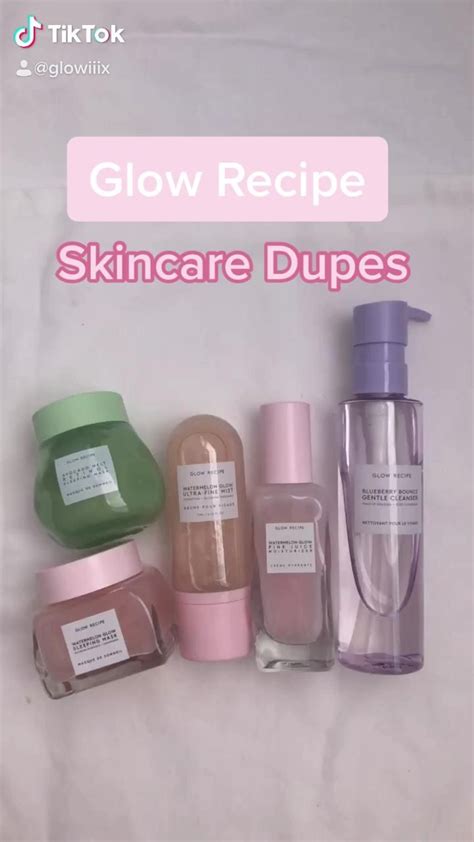 Glow Recipe Dupes [Video] | Skin care, Skin care routine, Skincare dupes