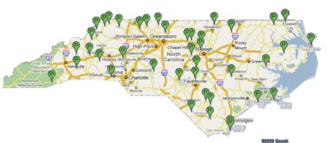 South Carolina State Parks Map - Printable Map