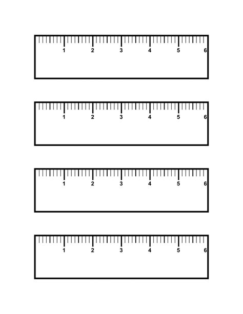 Actual 12 Inch Ruler Printable