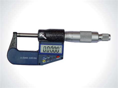 Digital Micrometer - Auto Power Off and Zero Setting at Any Position