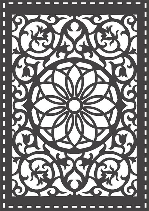 Cnc Pattern DXF File Free Download - 3axis.co