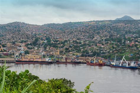 Port And Town Of Matadi At Congo River Drc Stock Photo - Download Image Now - iStock