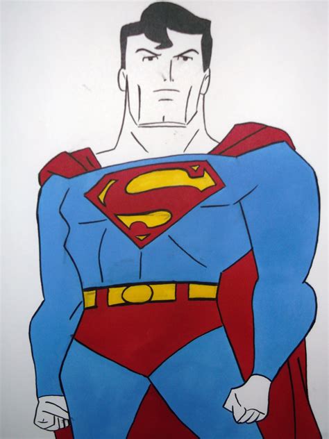 Superman Cartoon Drawing at PaintingValley.com | Explore collection of Superman Cartoon Drawing