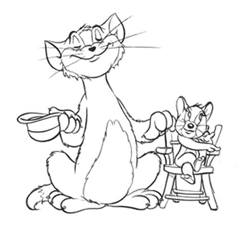 Tom And Jerry Christmas Coloring Pages at GetColorings.com | Free printable colorings pages to ...