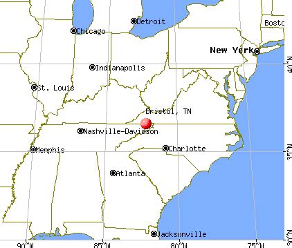 Bristol, Tennessee (TN 37620) profile: population, maps, real estate, averages, homes ...