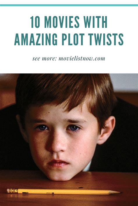 10 Movies With Amazing Plot Twists - Movie List Now | Plot twist, Movie list, Movies