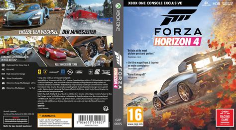 Forza Horizon 4 Xbox One Cover GERMAN. Might be willing to do it in english, but i will need ...