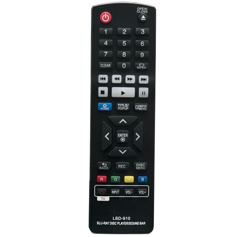 New LBD-910 Replaced Remote Control fit for LG Blu-Ray Player BP135 BP530 BP135 BP330 BP300 ...