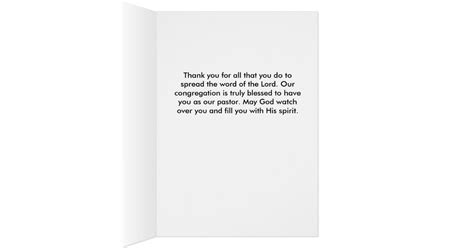 Pastor Appreciation Day Card | Zazzle