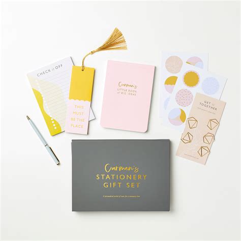 Personalised Stationery Gift Set | Martha Brook