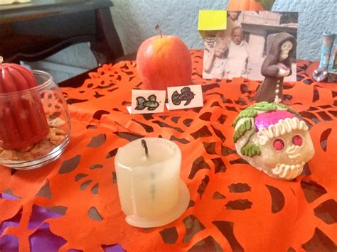 I won't be making an ofrenda this year but this was last year when ...