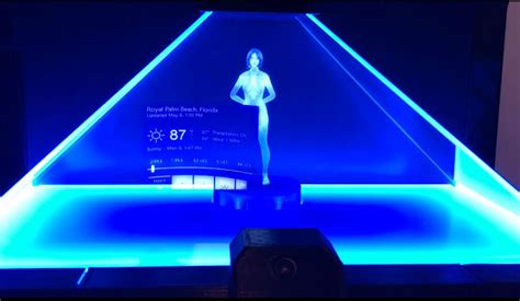 This is how a Halo fan brought Cortana to life with a home-made Holographic device | Digit