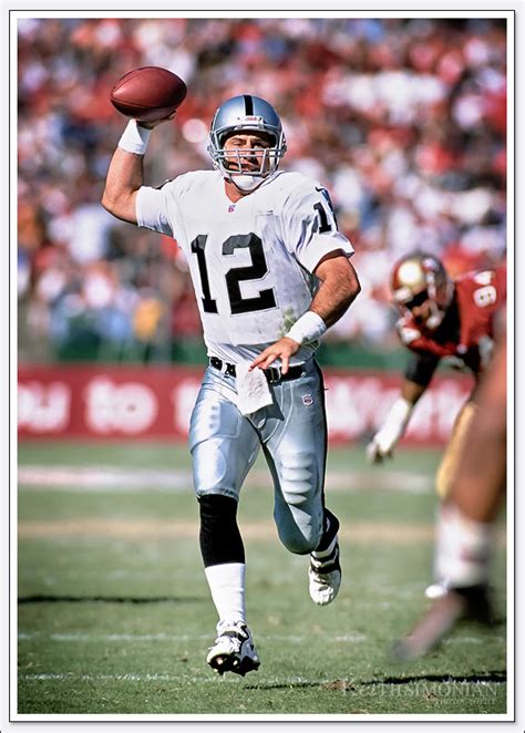 Rich Gannon Oakland Raiders vs 49ers - October 8, 2000 - Keith Simonian ...